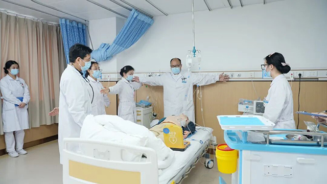 硬核演练！四川结石病医院筑牢患者生命“安全墙”(图6)